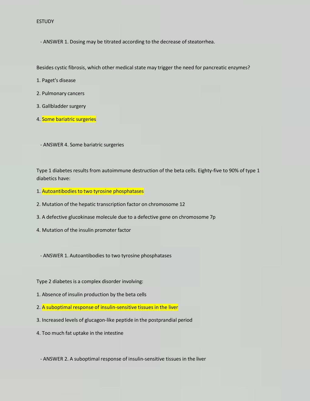 Preview page 9 of NR 508 Advanced Pharmacology FINAL Exams PREP Compilation |  With over  1000 Q&A