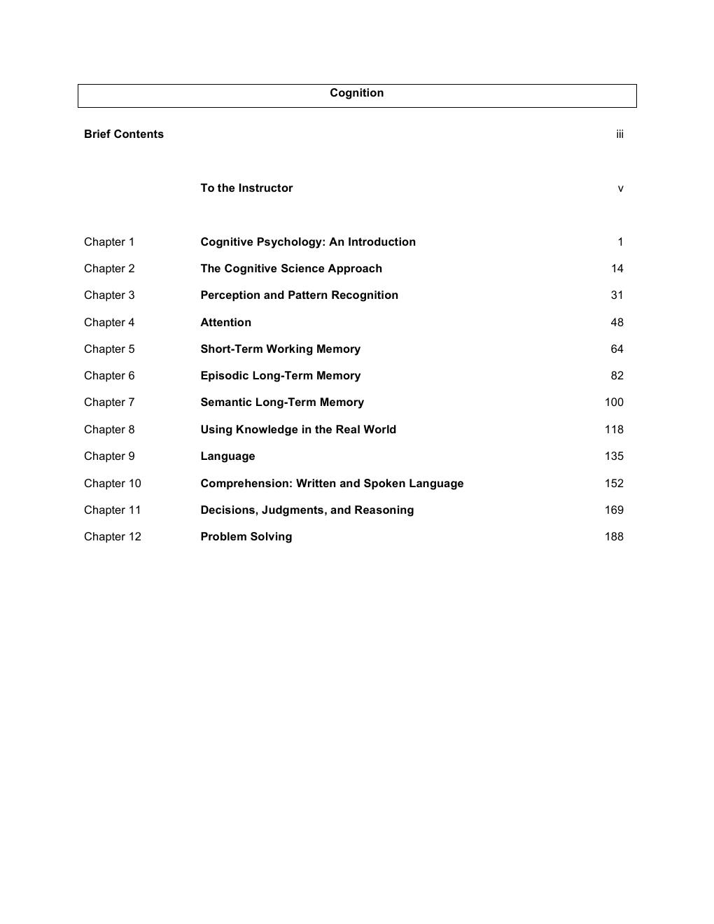 Preview page 2 of Solutions Manual For Cognition 5th Edition By Ashcraft Radvansky