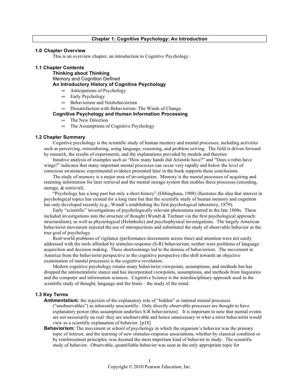 Preview page 3 of Solutions Manual For Cognition 5th Edition By Ashcraft Radvansky