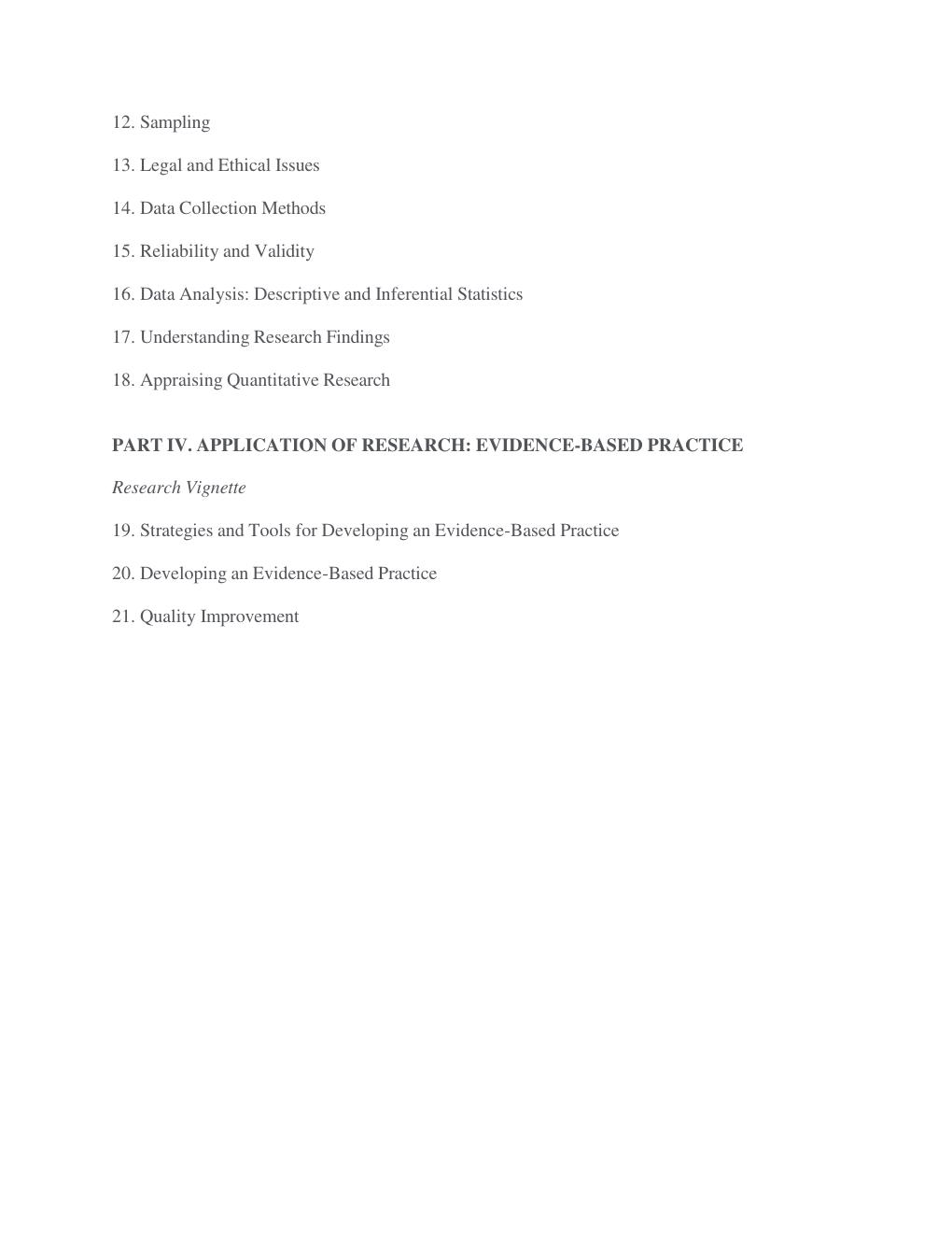 Preview page 3 of Test Bank for nursing research methods and critical appraisal for evidence based practice 9th edition by geri lobiondo w