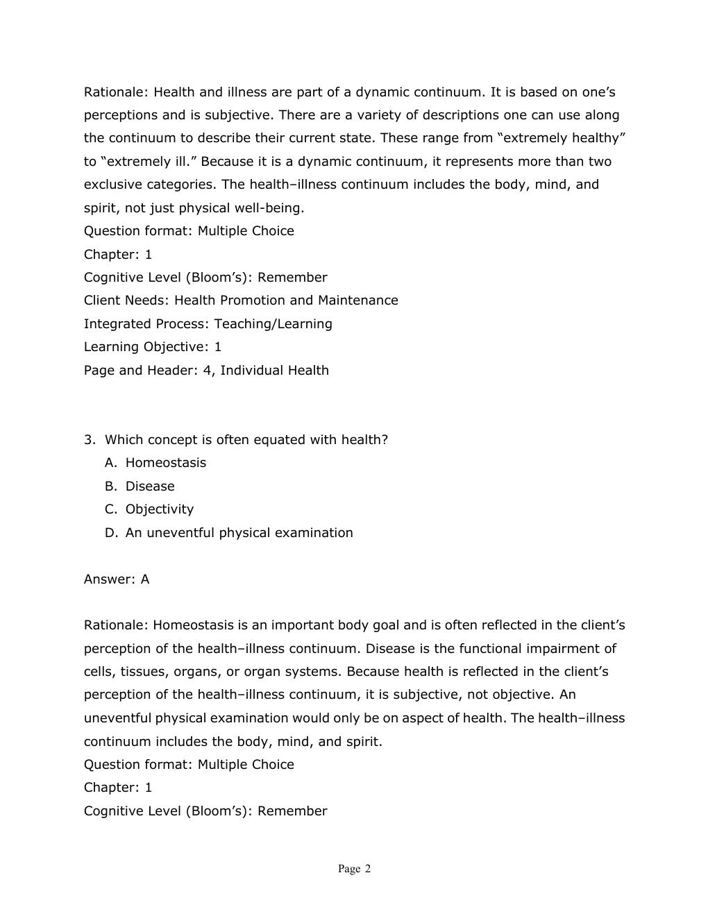 Preview page 3 of Test Bank For Applied Pathophysiology A Conceptual Approach 4th Edition By Nath Brown