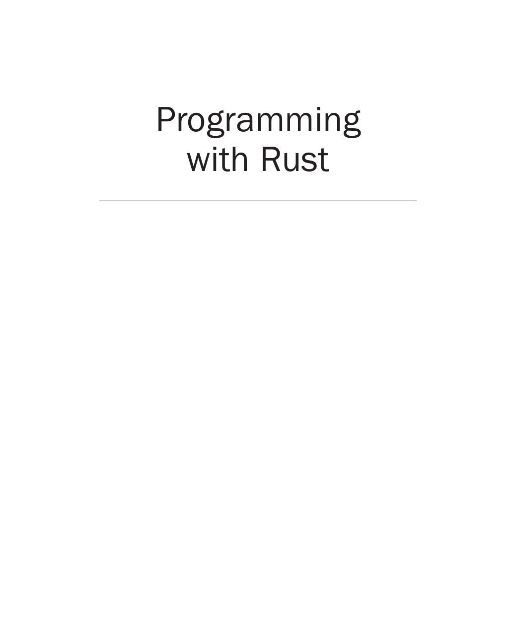 Preview page 2 of Programming with Rust 1st Edition By Donis Marshall-1-401