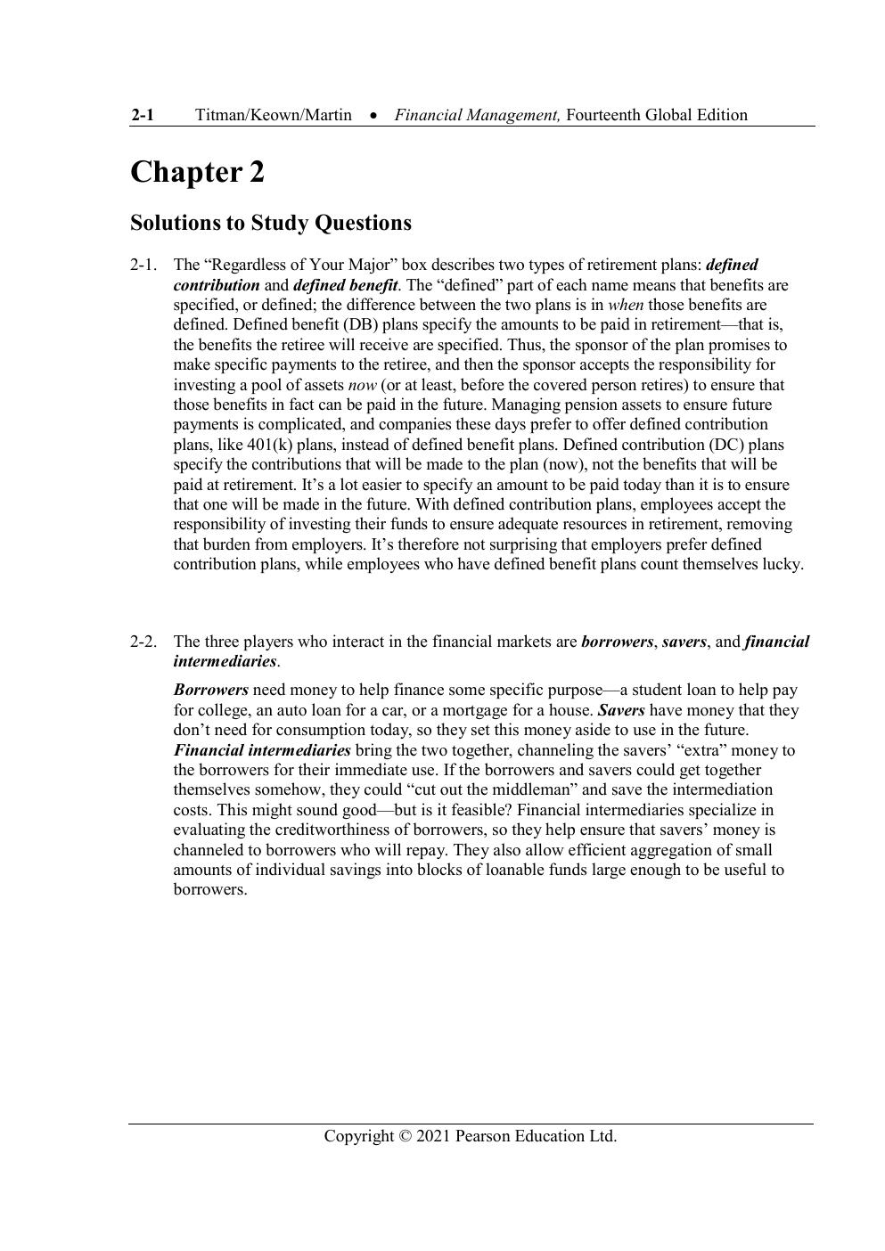 Preview page 7 of Solutions Manual For Financial Management Principles and Applications 14th Editions (Global Edition) By Sheridan Titman,