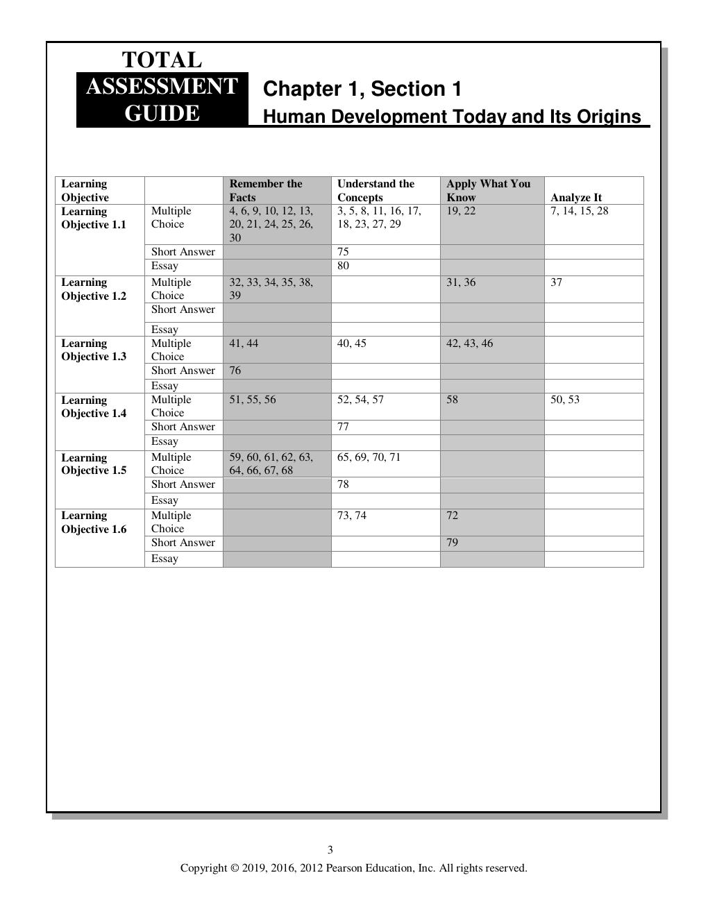 Preview page 3 of Human Development A Cultural Approach 3rd Edition by Jeffery Jensen TEST BANK & INSTRUCTOR'S MANUAL