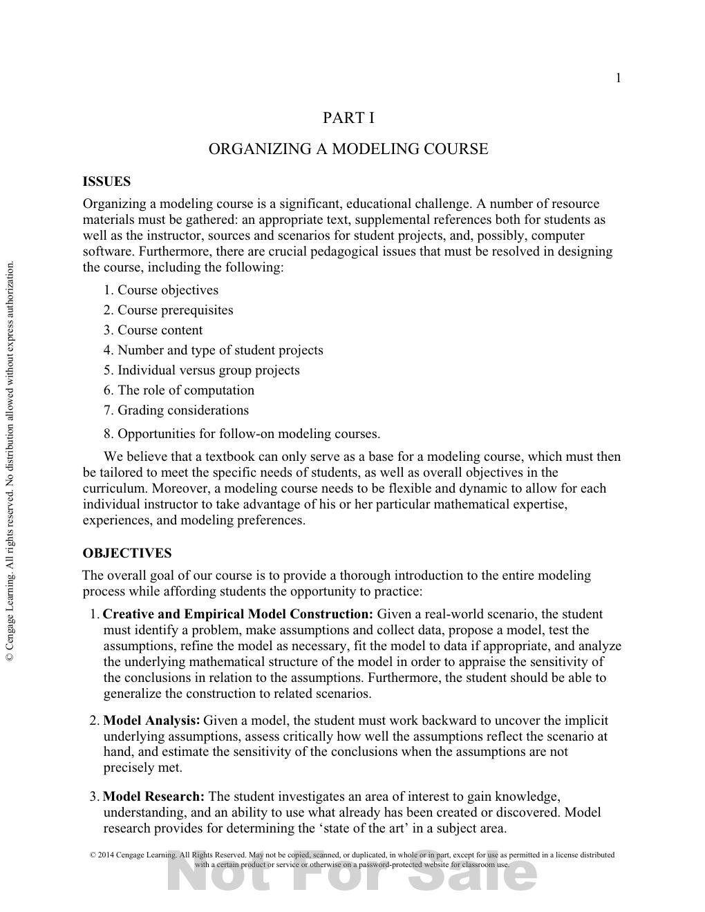 Preview page 5 of Solutions Manual for A First Course in Mathematical Modeling 5th Edition By Frank Giordano, William Fox, Steven Horton (