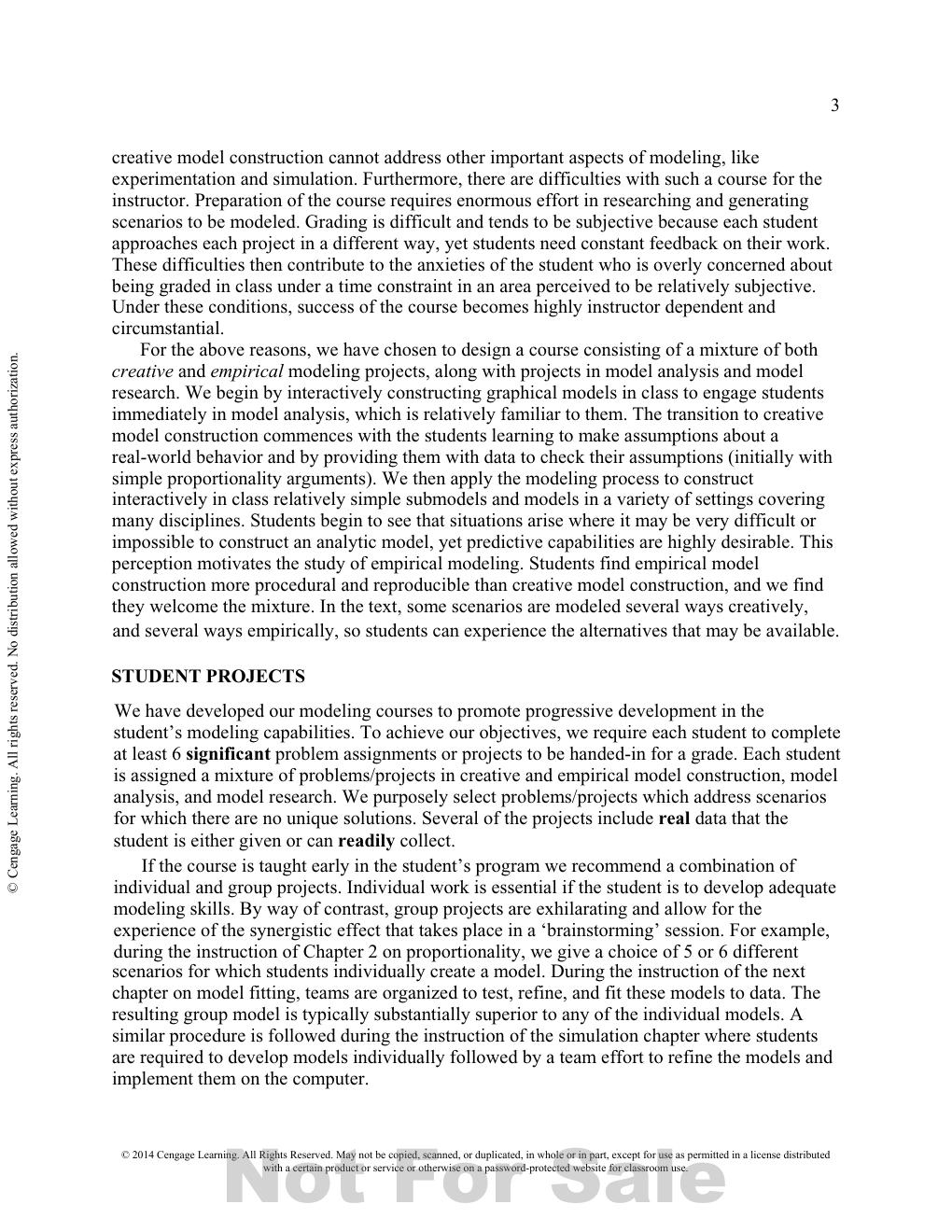 Preview page 7 of Solutions Manual for A First Course in Mathematical Modeling 5th Edition By Frank Giordano, William Fox, Steven Horton (