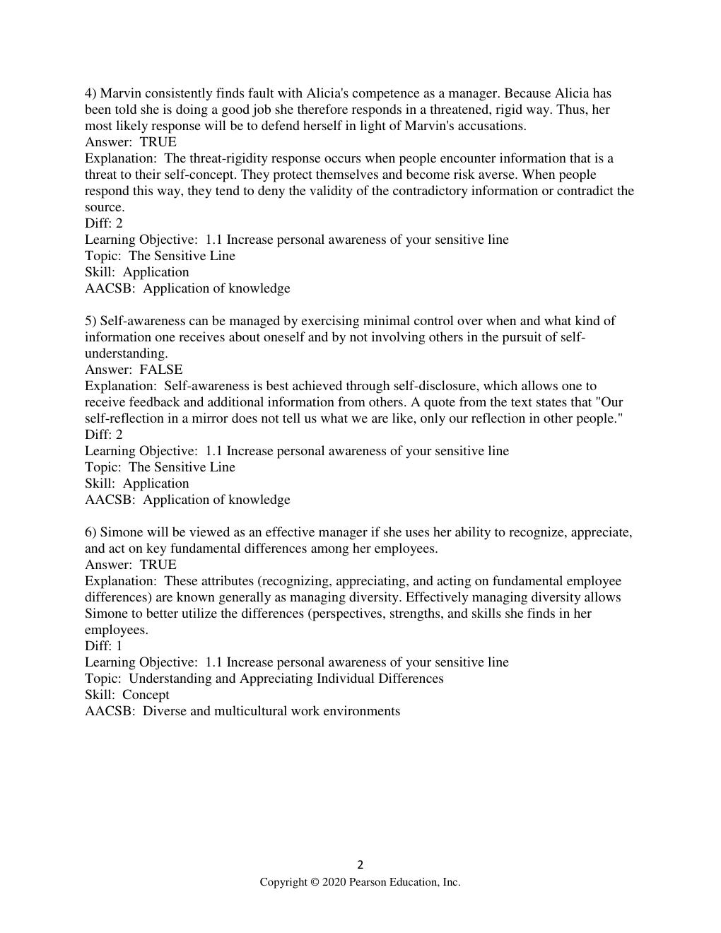 Preview page 4 of Test Bank for Developing Management Skills 10th Edition By David Whetten, Kim Cameron (All Chapters, 100% Original Verif