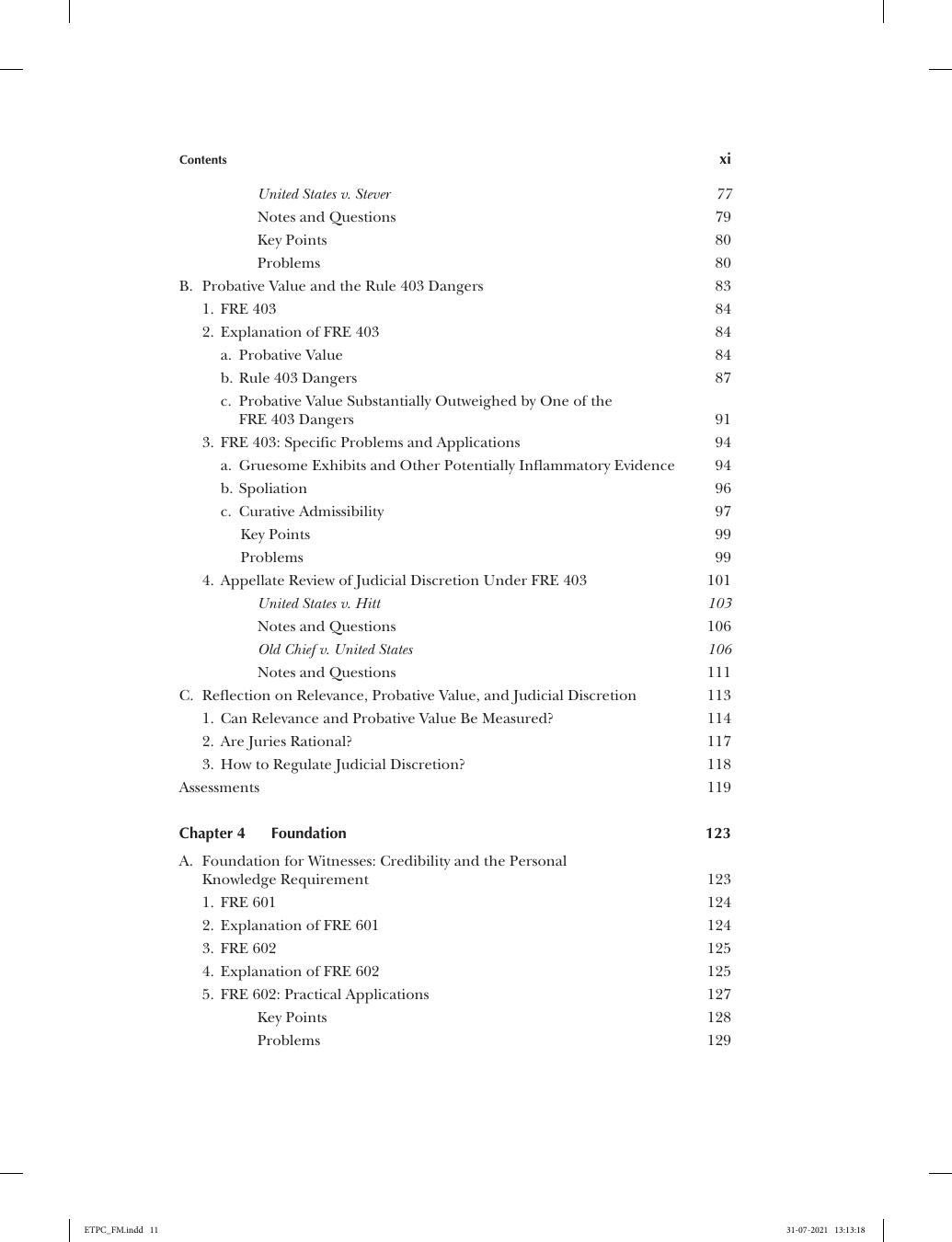 Preview page 10 of Analytical Approach To Evidence Text, Problems and Cases 7th Edition By Ronald Allen, David Schwartz, Michael Pardo, Ale
