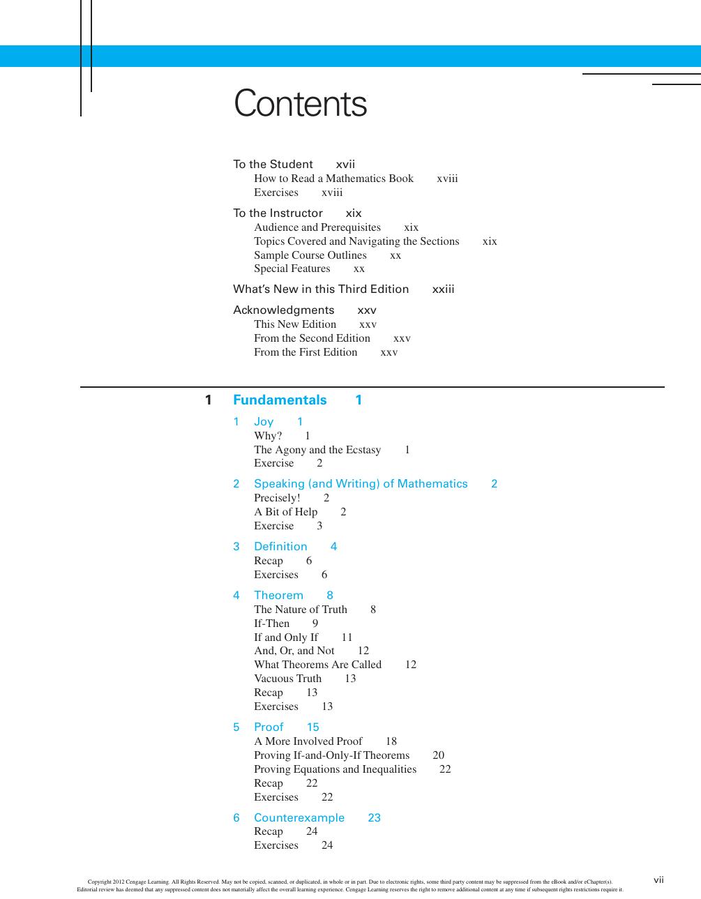 Preview page 9 of eBook Mathematics A Discrete Introduction 3rd Edition By  Edward Scheinerman