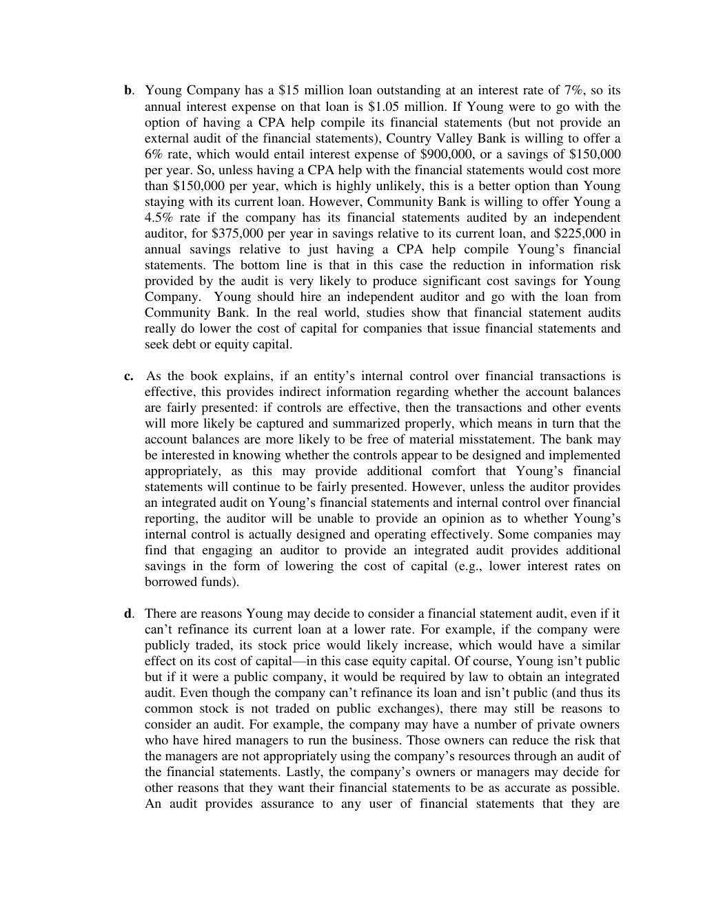 Preview page 5 of Solutions Manual For Auditing & Assurance Services A Systematic Approach 12th Edition by Messier |  All Chapter 1-21