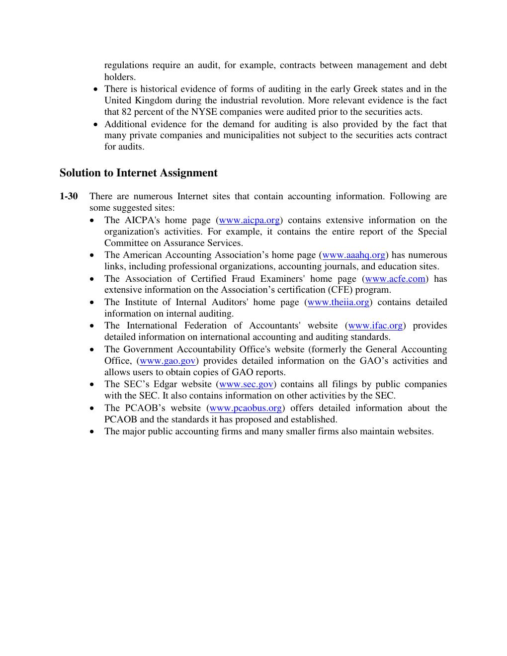 Preview page 7 of Solutions Manual For Auditing & Assurance Services A Systematic Approach 12th Edition by Messier |  All Chapter 1-21