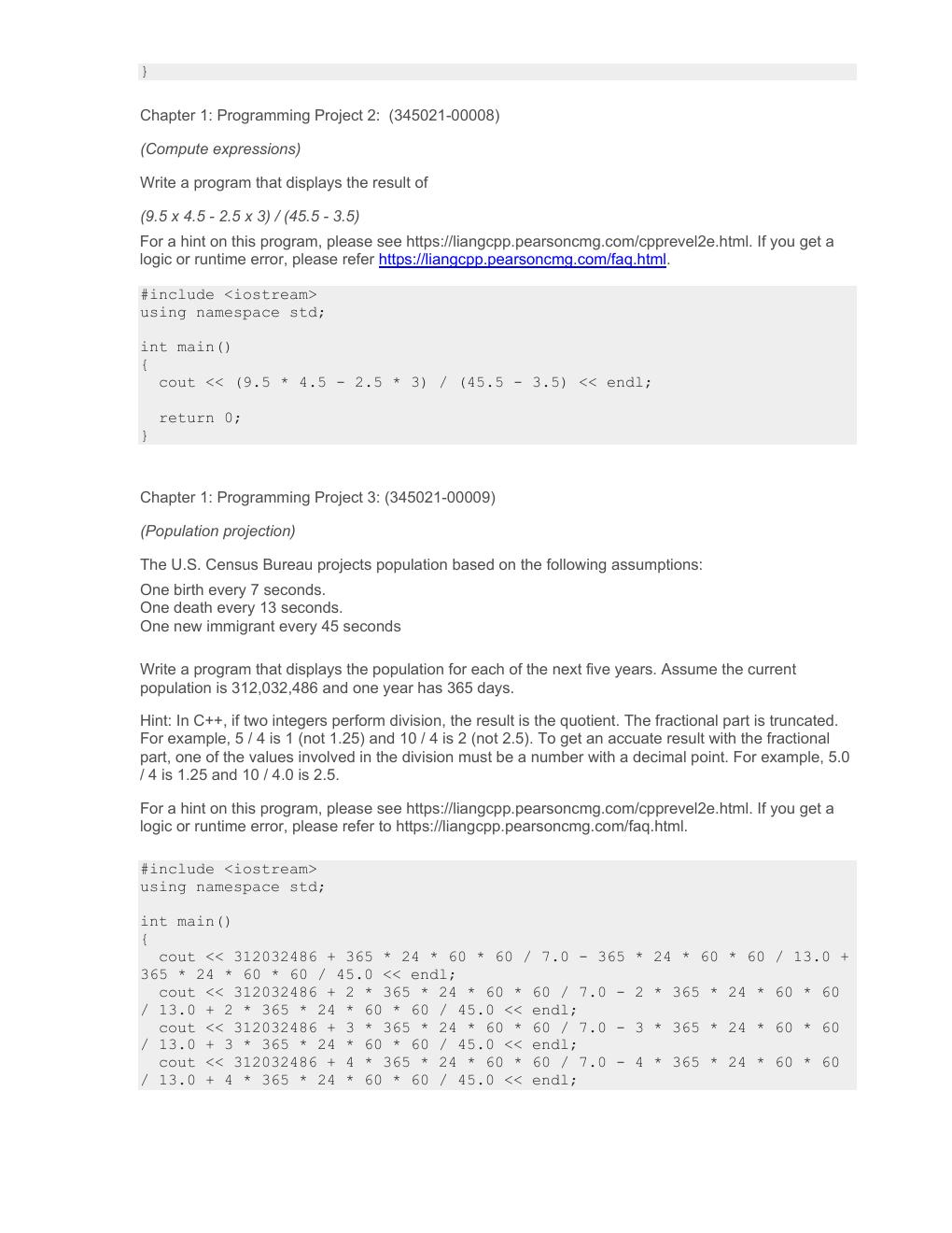 Preview page 3 of Solutions Manual for Introduction to C++ Programming and Data Structures 5th Edition By Daniel Liang