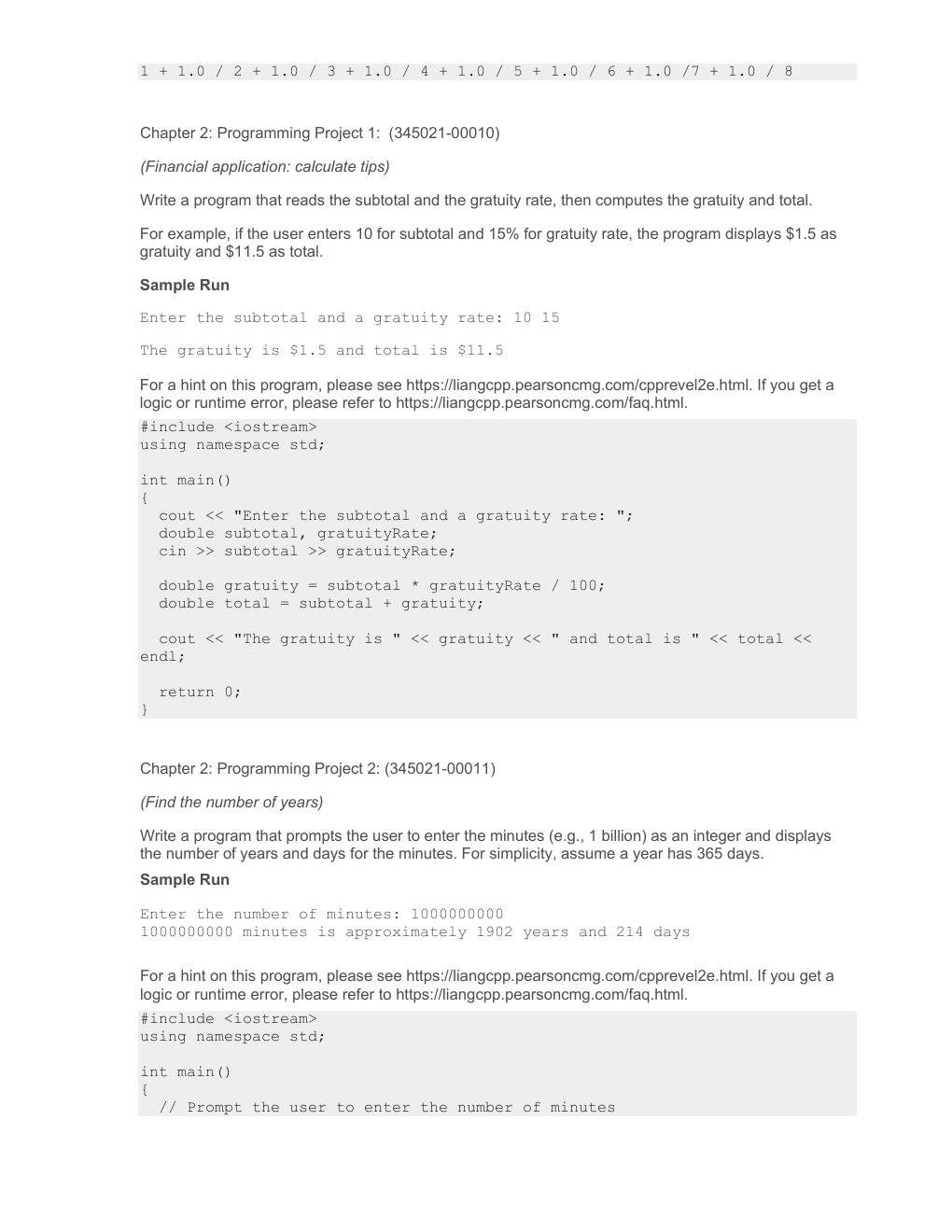 Preview page 9 of Solutions Manual for Introduction to C++ Programming and Data Structures 5th Edition By Daniel Liang