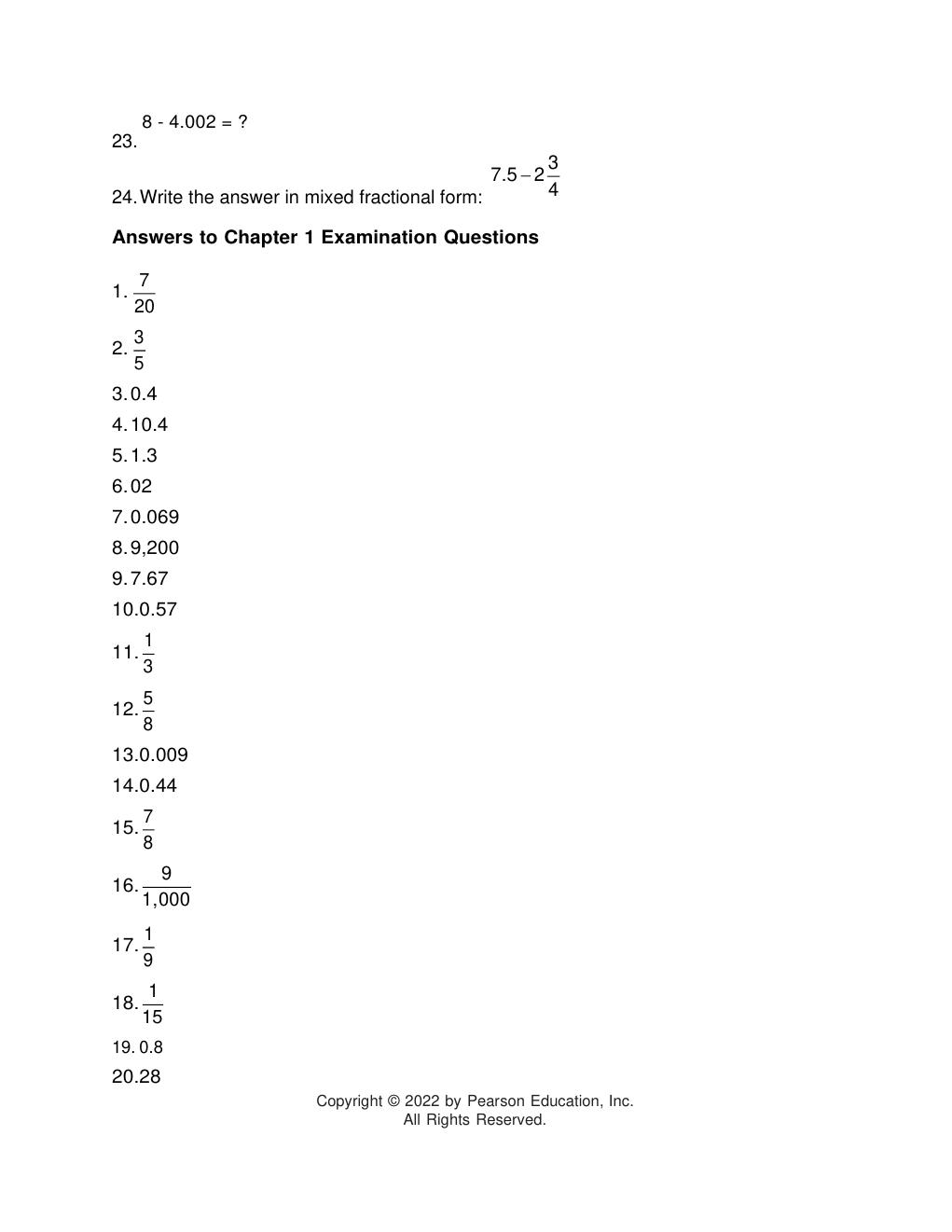 Preview page 8 of Solutions Manual for Medical Dosage Calculations A Dimensional Analysis Approach, Updated Edition, 11th Edition By June