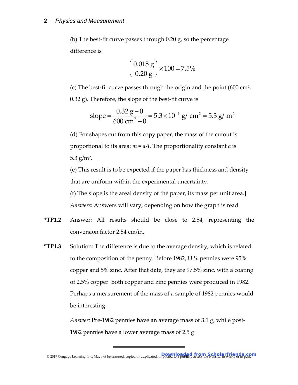 Preview page 3 of Solutions Manual for Physics for Scientists and Engineers with Modern Physics, 10th Edition BY Raymond Serway, John Jewe