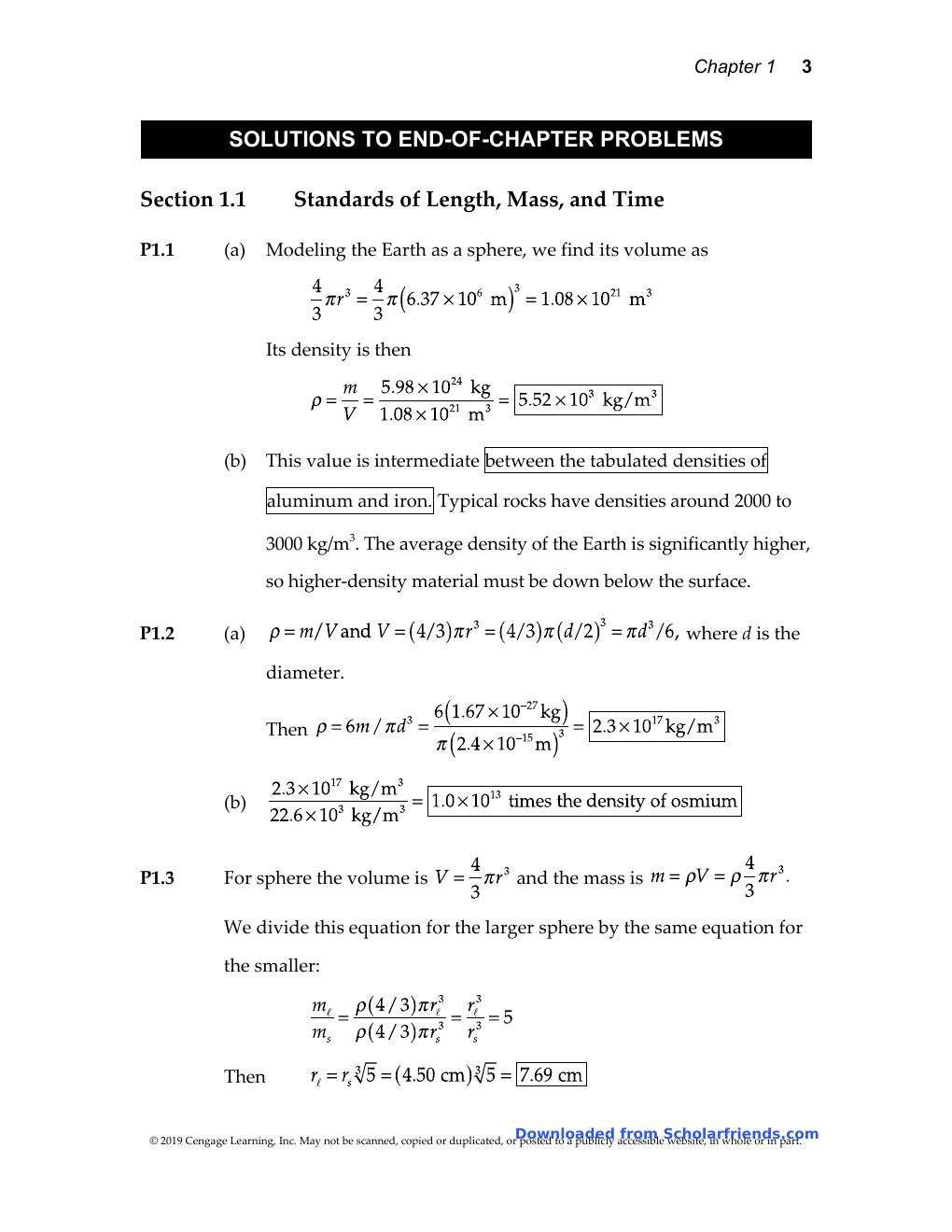 Preview page 4 of Solutions Manual for Physics for Scientists and Engineers with Modern Physics, 10th Edition BY Raymond Serway, John Jewe