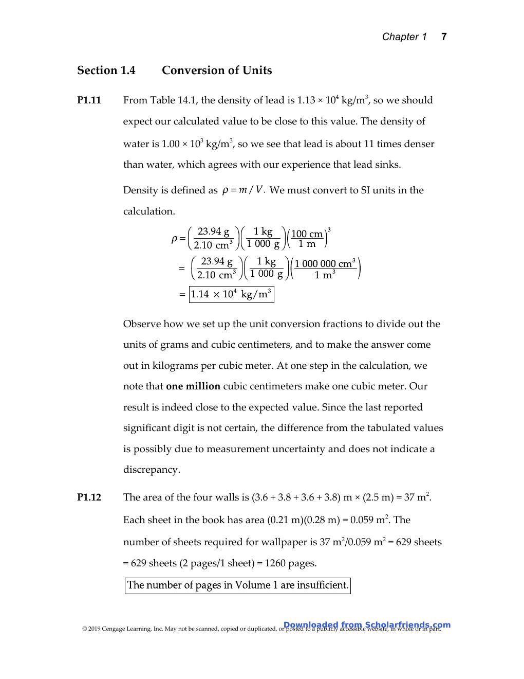 Preview page 8 of Solutions Manual for Physics for Scientists and Engineers with Modern Physics, 10th Edition BY Raymond Serway, John Jewe
