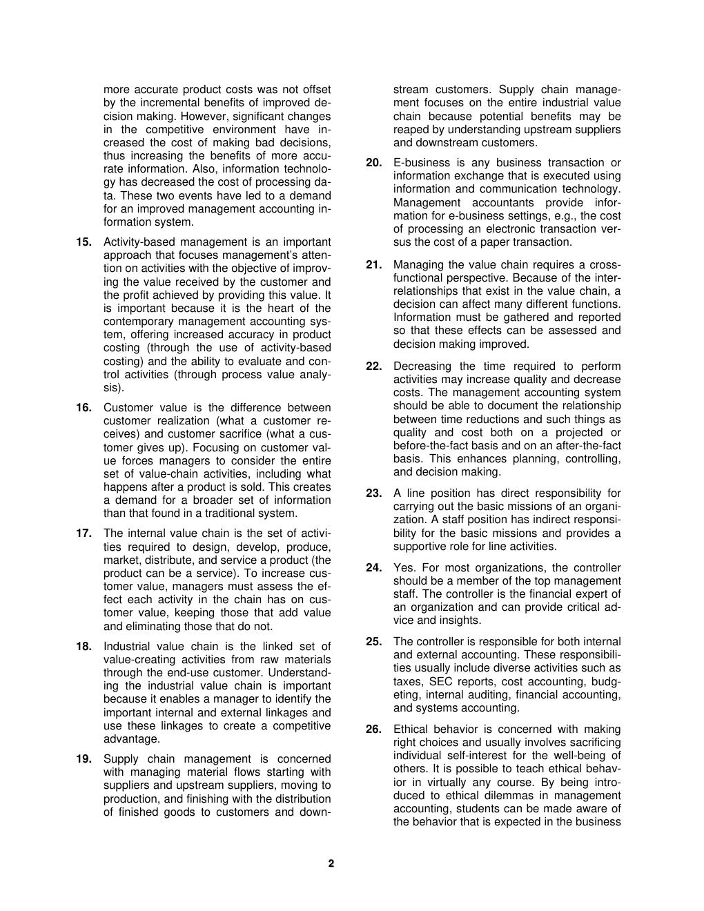 Preview page 3 of Solutions Manual For Managerial Accounting 8th Edition By Hansen Mowen