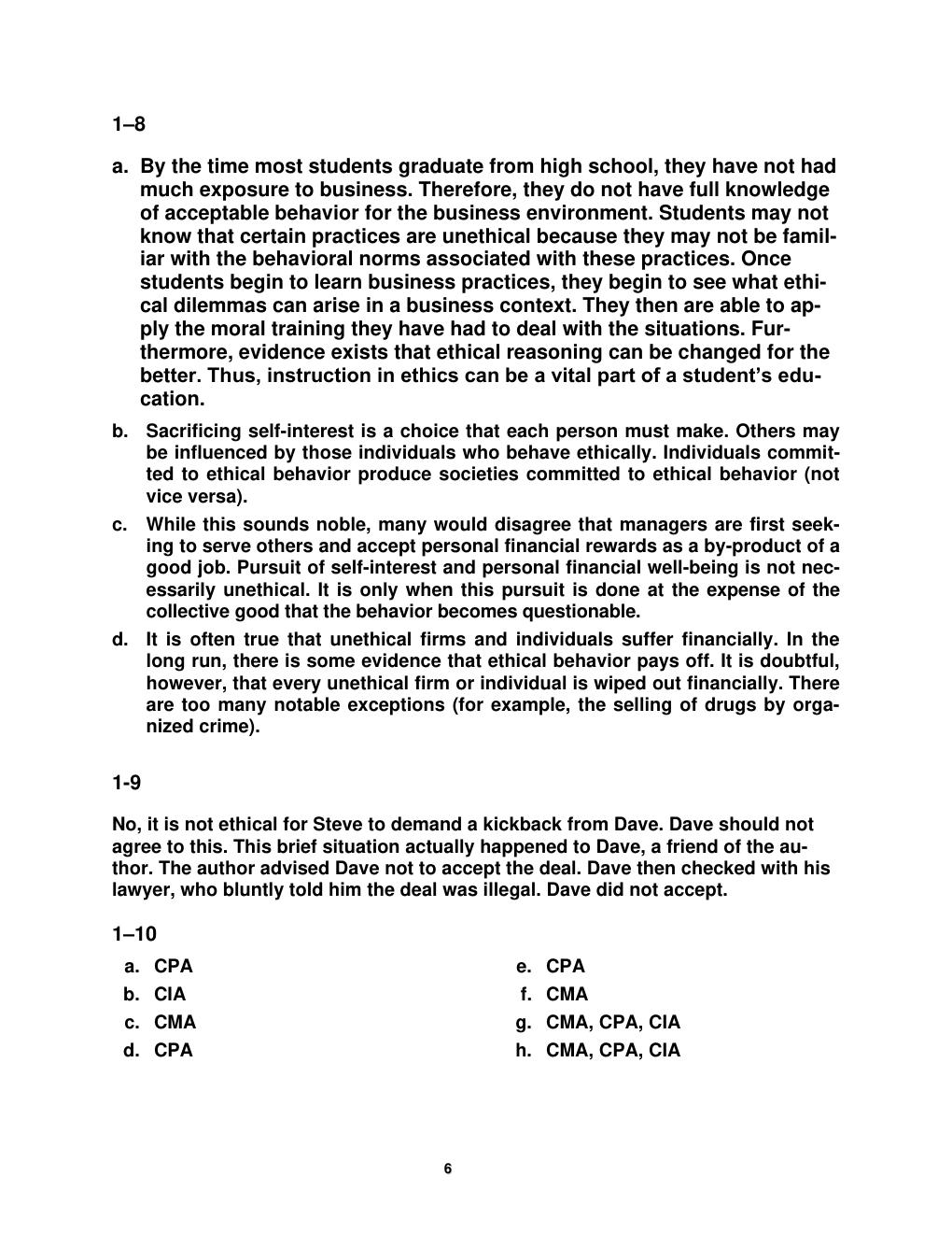 Preview page 7 of Solutions Manual For Managerial Accounting 8th Edition By Hansen Mowen
