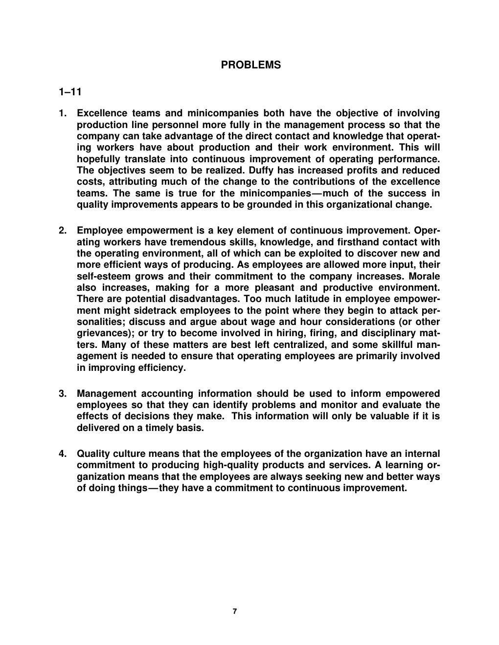 Preview page 8 of Solutions Manual For Managerial Accounting 8th Edition By Hansen Mowen