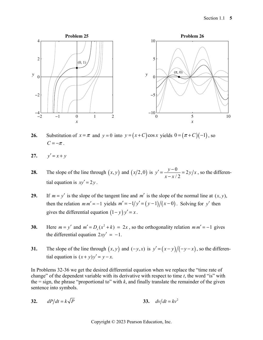 Preview page 10 of Solutions Manual For Differential Equations and Boundary Value Problems Computing and Modeling