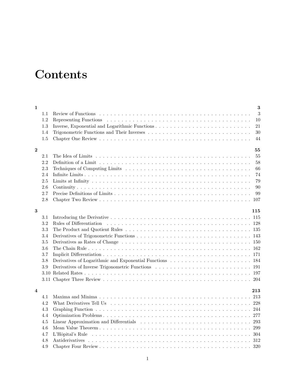 Preview page 3 of Student Solutions Manual, Single Variable for Calculus Roger Lipsett