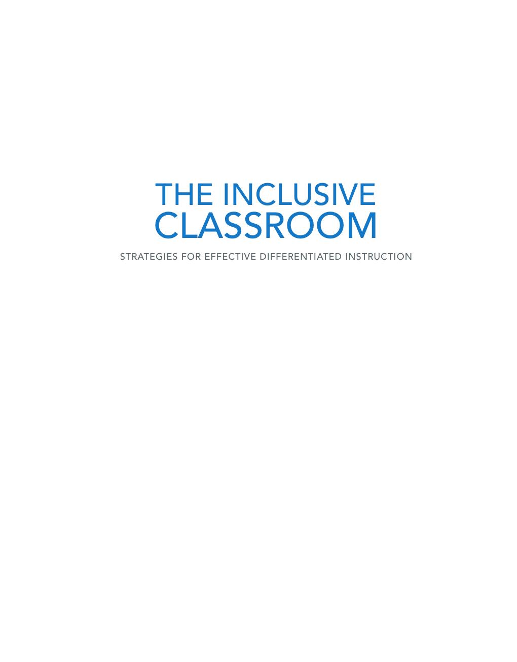 Preview page 2 of The Inclusive Classroom: Strategies for Effective Differentiated Instruction 7th Edition BY Margo Mastropieri, Thomas Sc
