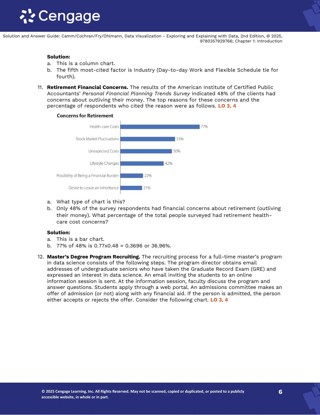 Preview page 8 of Solutions Manual For Data Visualization Exploring and Explaining with Data 2nd Edition By Jeffrey Camm, James Cochran, M