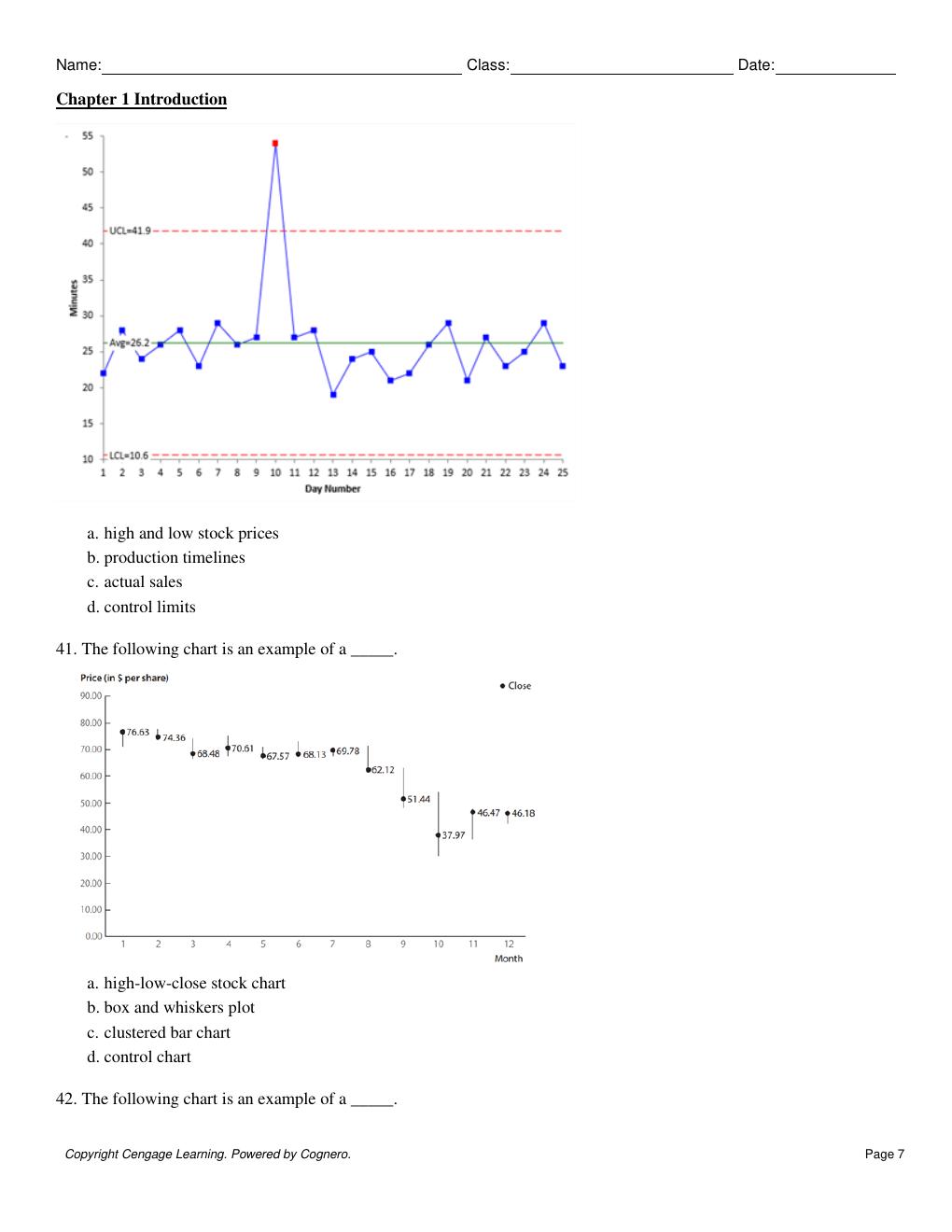 Preview page 9 of Test bank For Data Visualization Exploring and Explaining with Data 2nd Edition By Jeffrey Camm, James Cochran, Michael