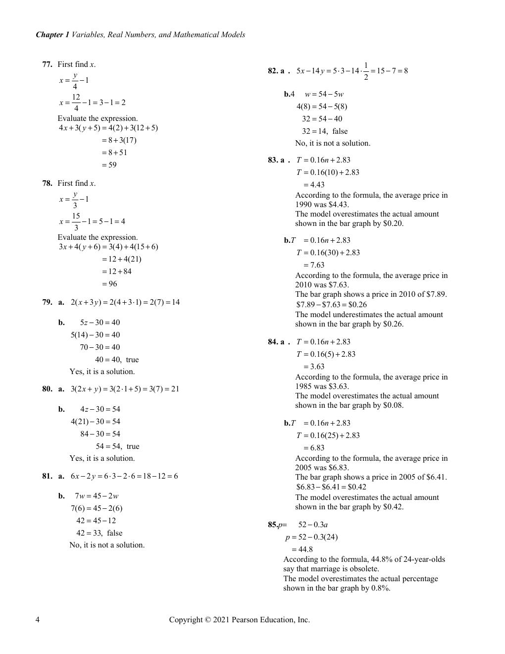 Preview page 6 of Solutions manual For Introductory Algebra for College Students 8th Edition By Robert Blitzer