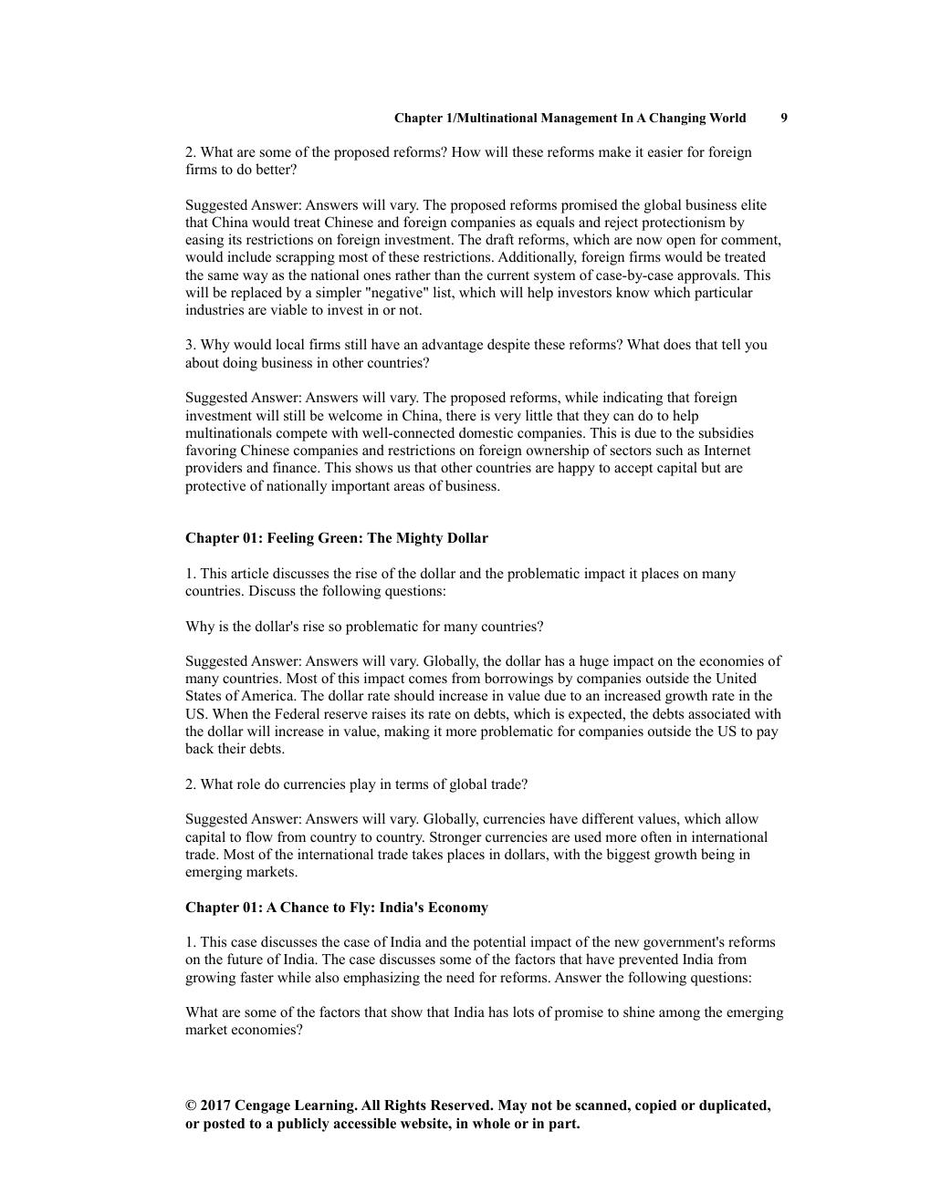 Preview page 10 of Solutions Manual For Multinational Management, 7th Edition By John  Cullen,  Praveen Parboteeah