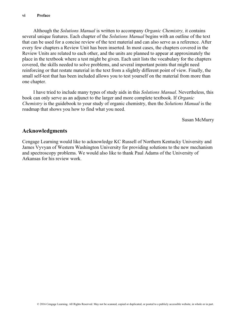 Preview page 4 of Solutions Manual For Organic Chemistry 9th Edition By John McMurry
