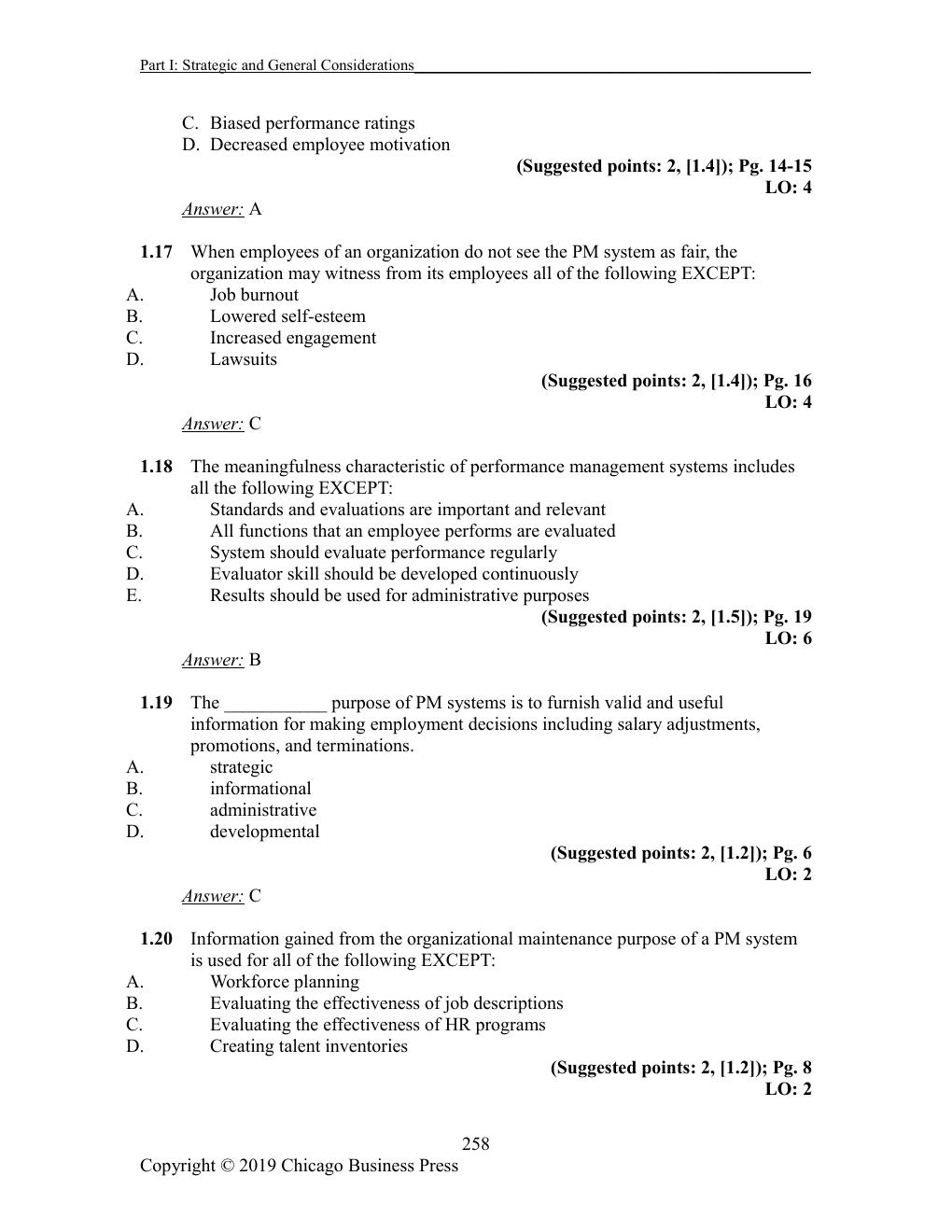 Preview page 6 of Test Bank For Performance Management 4th Edition By Herman Aguinis