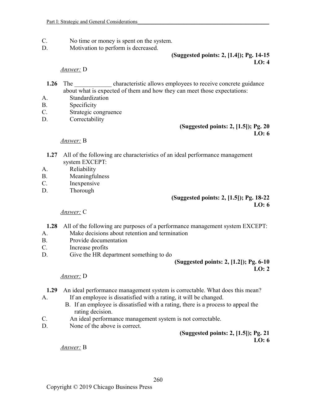 Preview page 8 of Test Bank For Performance Management 4th Edition By Herman Aguinis