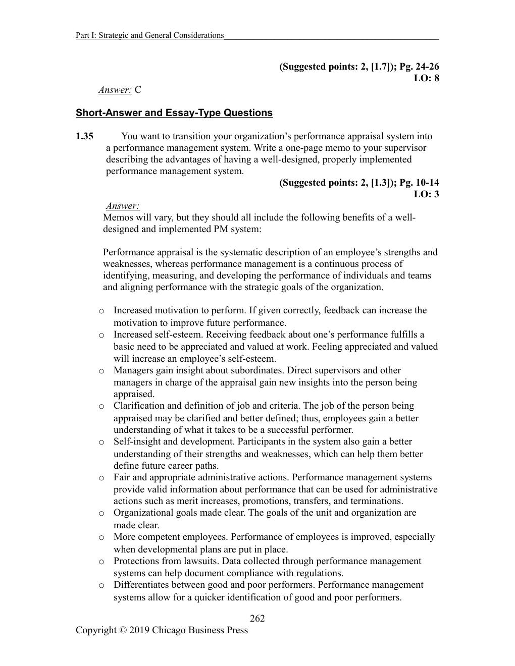 Preview page 10 of Test Bank For Performance Management 4th Edition By Herman Aguinis