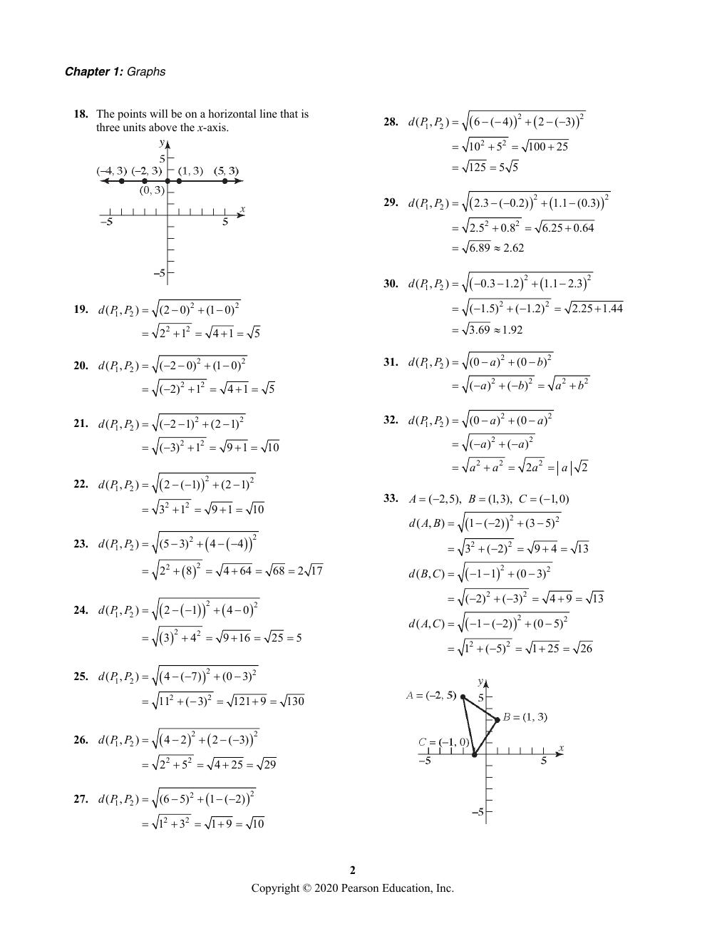 Preview page 4 of Solutions Manual For Precalculus, 11th Edition By Michael Sullivan