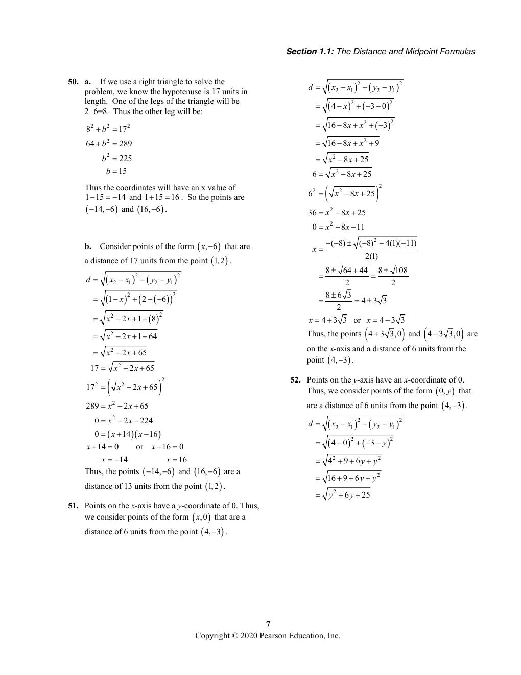 Preview page 9 of Solutions Manual For Precalculus, 11th Edition By Michael Sullivan