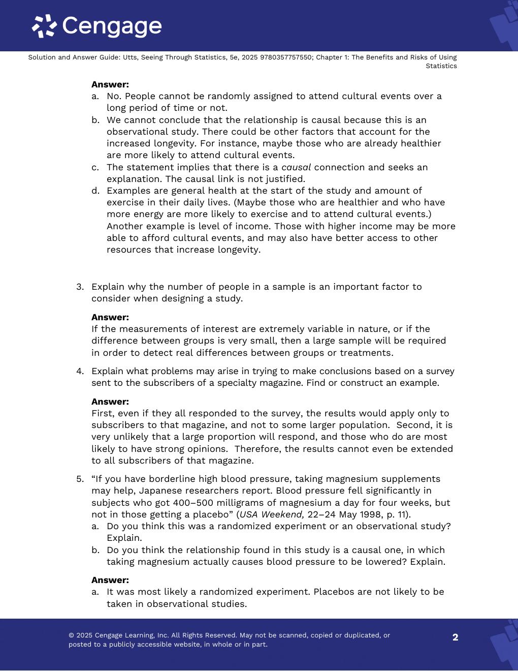 Preview page 4 of Solutions Manual For Seeing Through Statistics 5th Edition By Jessica Utts
