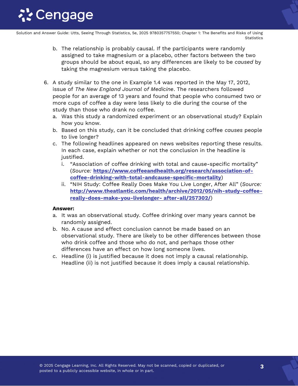 Preview page 5 of Solutions Manual For Seeing Through Statistics 5th Edition By Jessica Utts