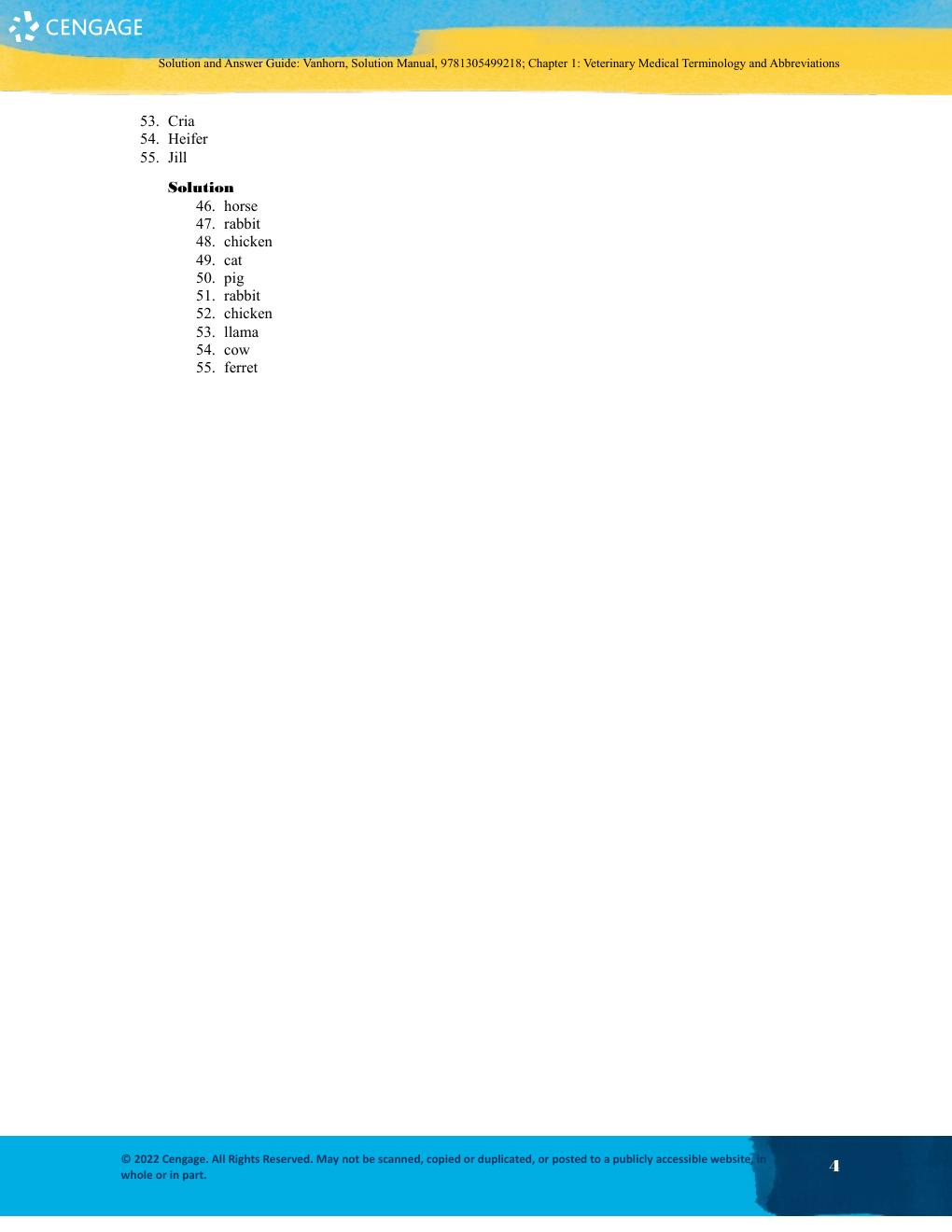 Preview page 6 of Solutions Manual For Veterinary Assisting Fundamentals and Applications 2nd Edition By Beth Vanhorn