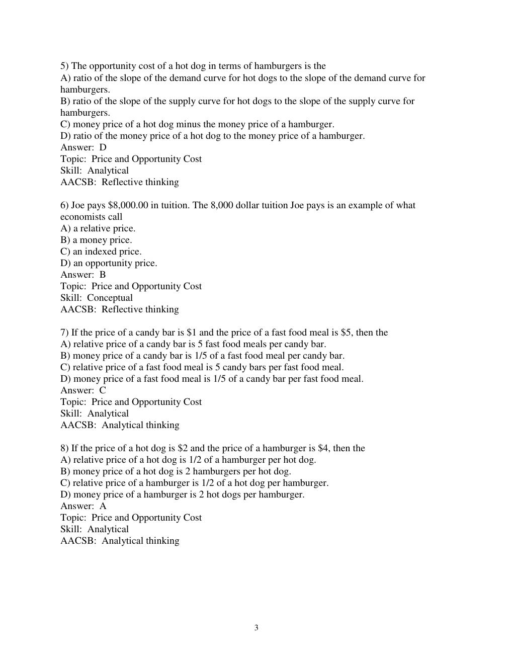 Preview page 3 of Test Bank Microeconomics 12th Edition by Parkin ( PDFDrive )