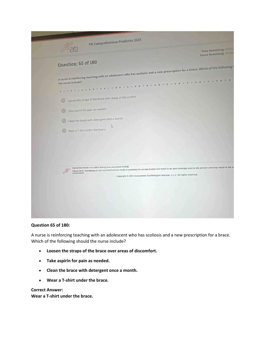 Preview page 2 of PN Comprehensive Predictor NGN Proctored Comprehensive Exam Study Guide