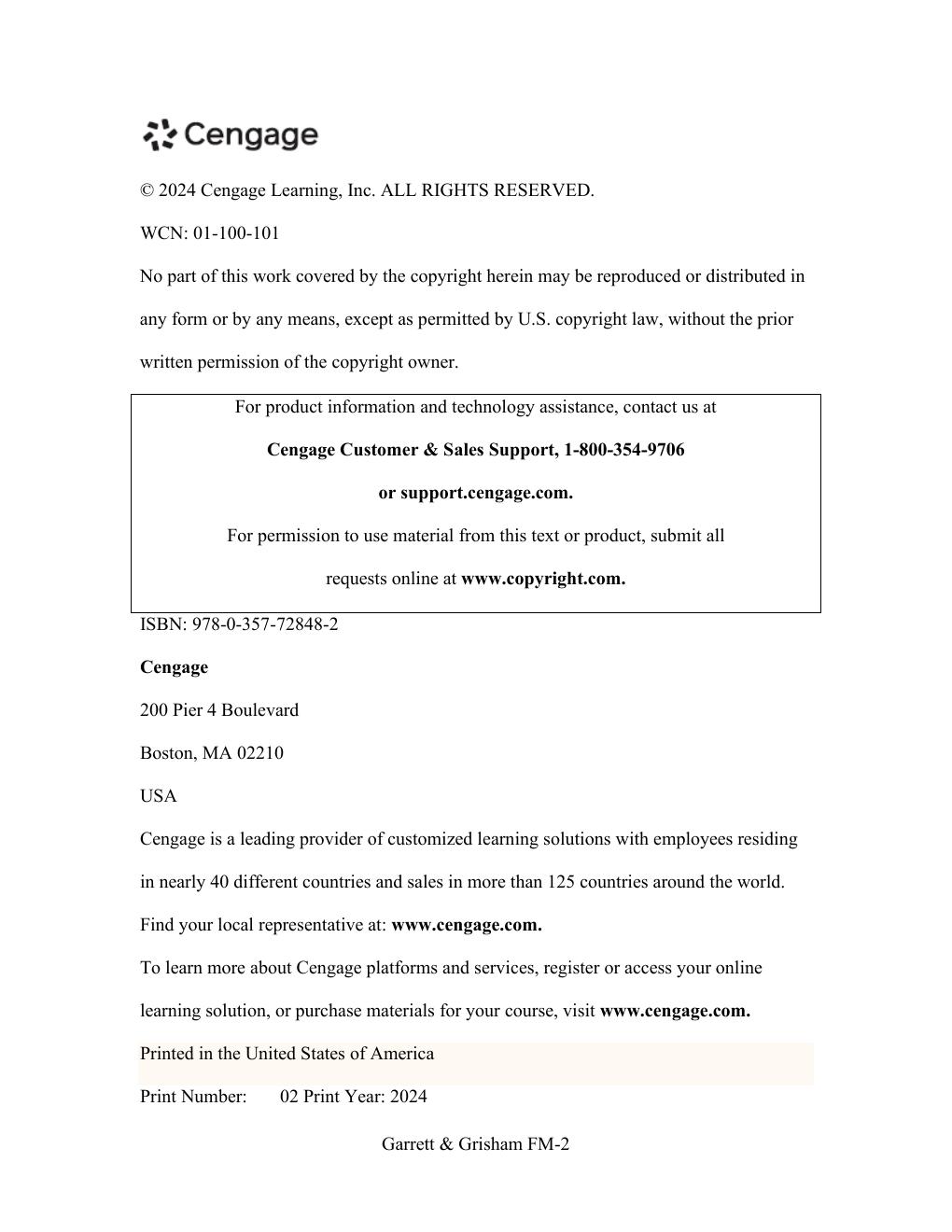 Preview page 4 of Instructor’s Manual for Biochemistry, 7th Edition by Reginald H. Garrett and Charles M