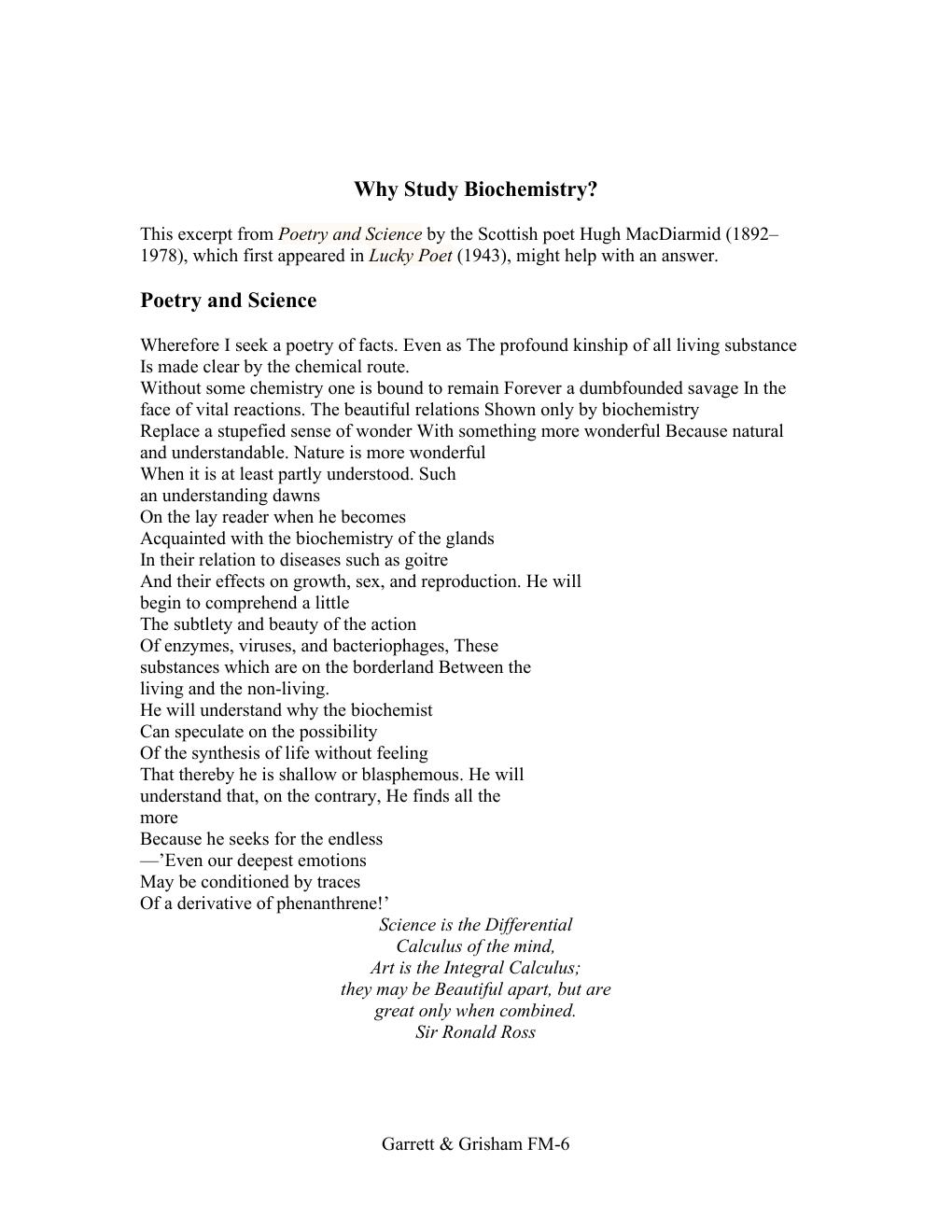 Preview page 8 of Instructor’s Manual for Biochemistry, 7th Edition by Reginald H. Garrett and Charles M
