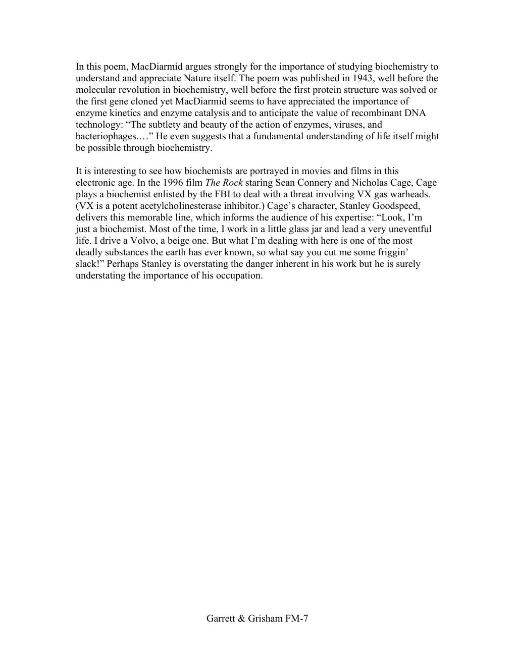 Preview page 9 of Solutions Manual for Biochemistry by Reginald Garrett, Charles Grisham