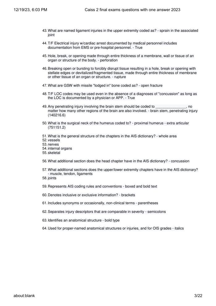 Preview page 3 of Caiss 2 Final Exams Contains 200+ Questions & Answers