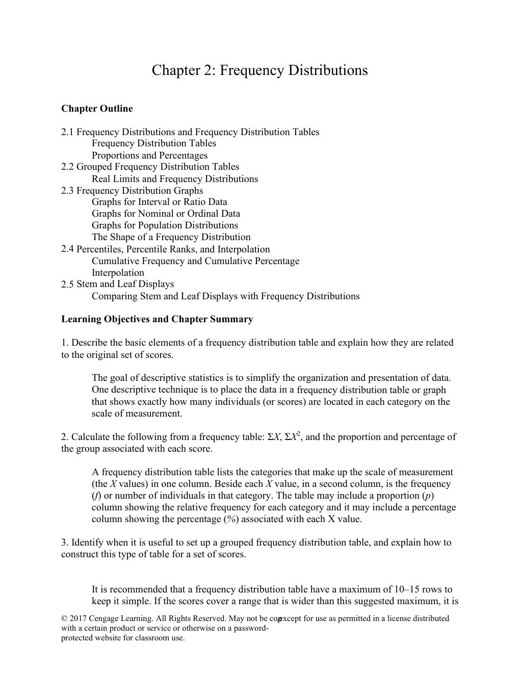 Preview page 8 of Solutions Manual for Statistics for The Behavioral Sciences 10th Edition By Frederick Gravetter, Larry  Wallnau