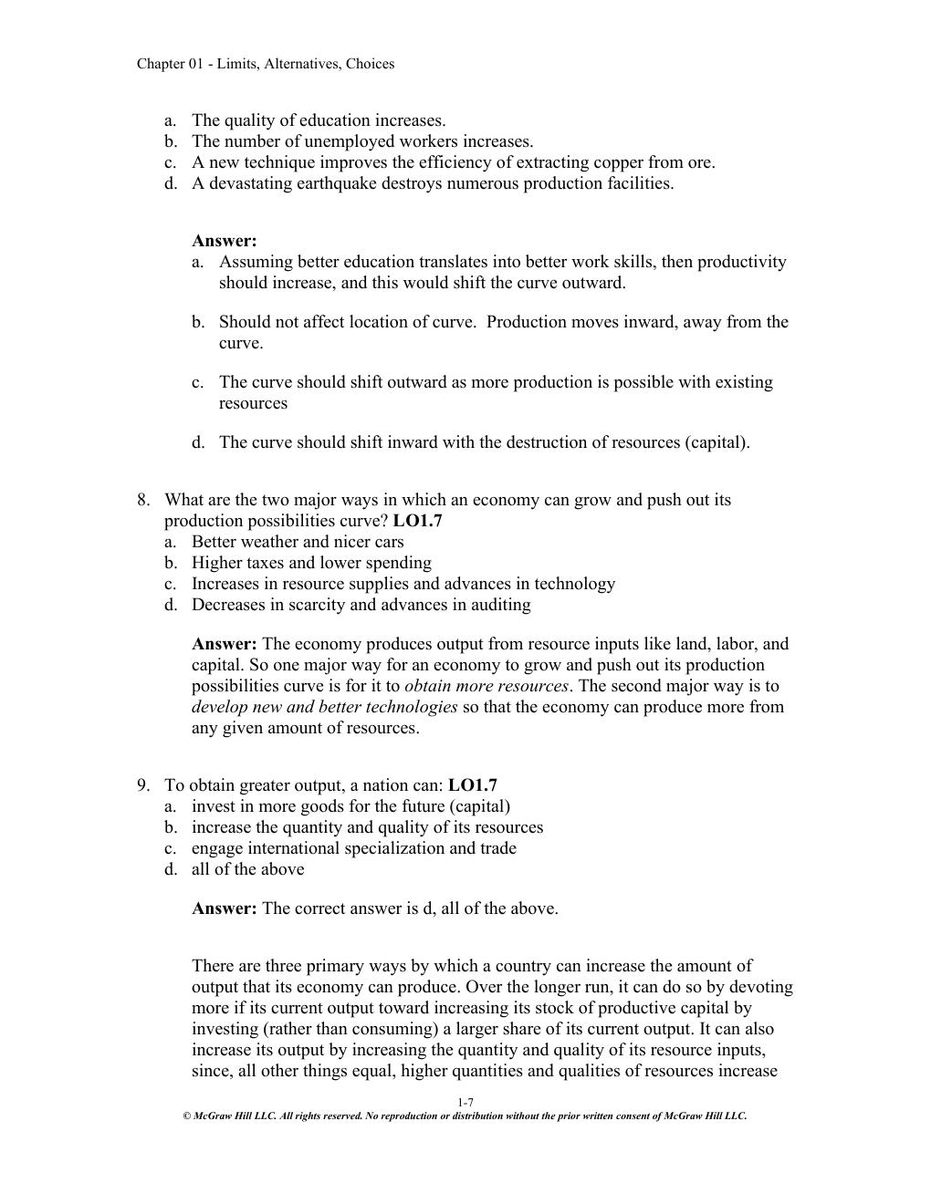Preview page 9 of Solutions Manual For Macroeconomics 23rd Edition By Campbell McConnell