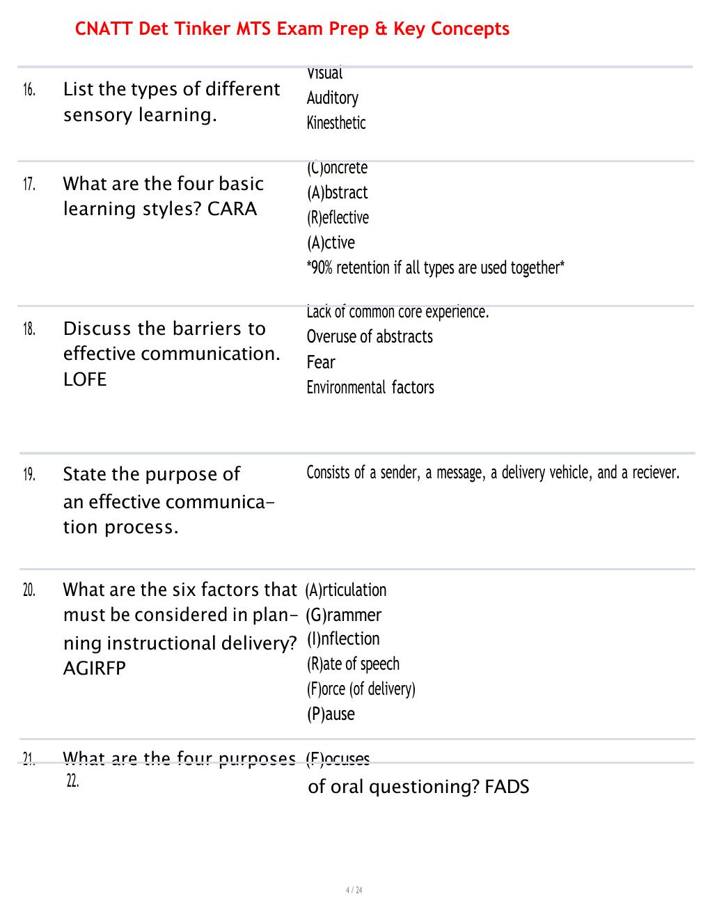 Preview page 4 of CNATT Det Tinker MTS Exam Prep & Key Concepts