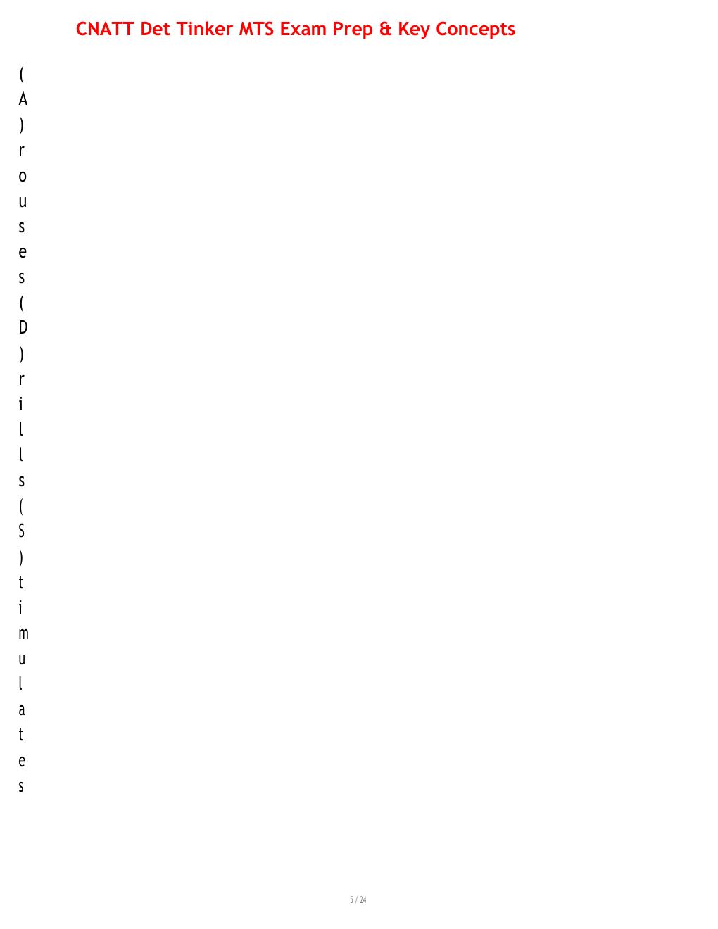 Preview page 5 of CNATT Det Tinker MTS Exam Prep & Key Concepts